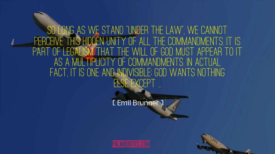 Mere Christianity quotes by Emil Brunner