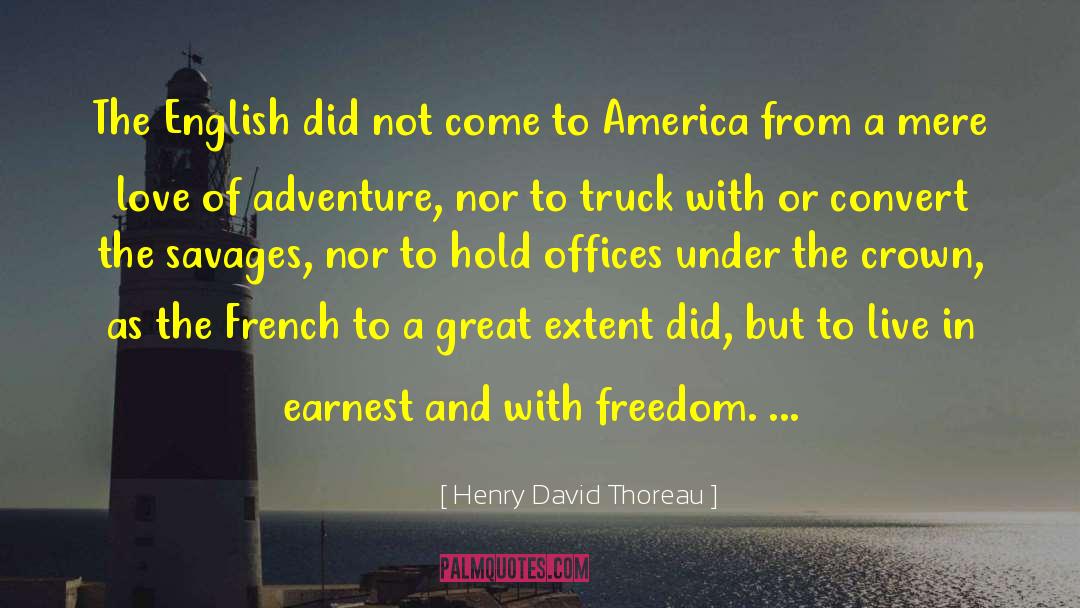 Mere Love quotes by Henry David Thoreau