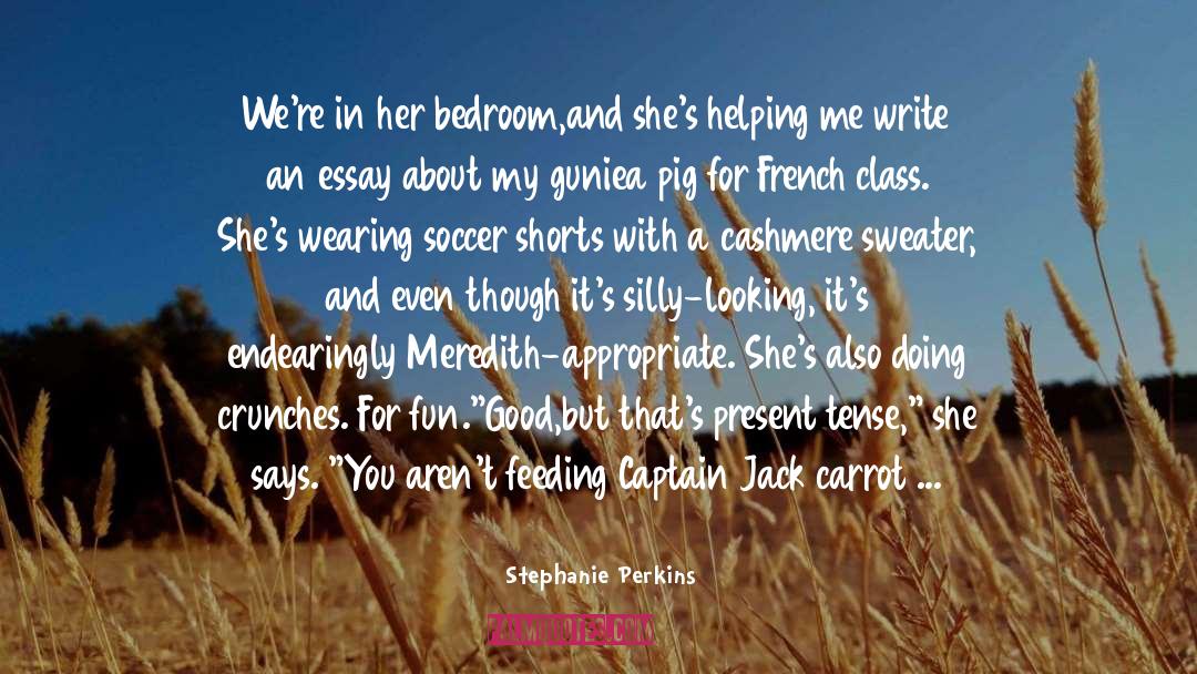 Meredith Gentry quotes by Stephanie Perkins