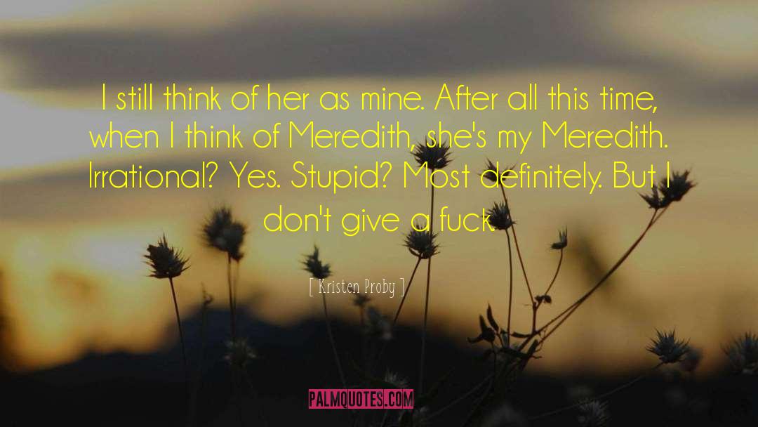 Meredith Gentry quotes by Kristen Proby