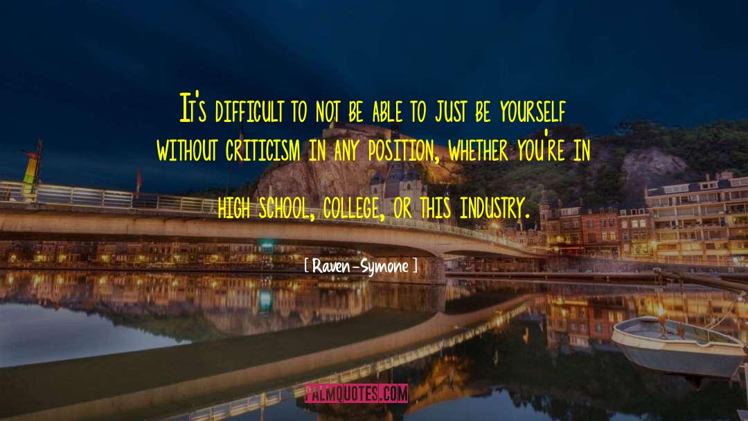 Mergenthaler Vocational Technical High School quotes by Raven-Symone