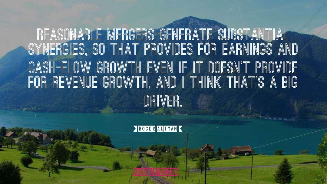 Mergers And Acquisitions quotes by Roger Altman