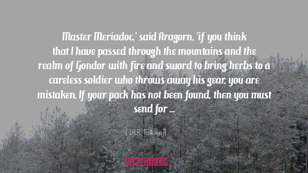 Meriadoc Branybuck quotes by J.R.R. Tolkien