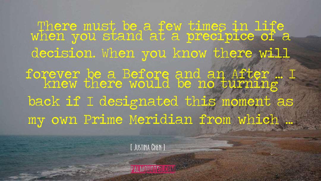 Meridian quotes by Justina Chen