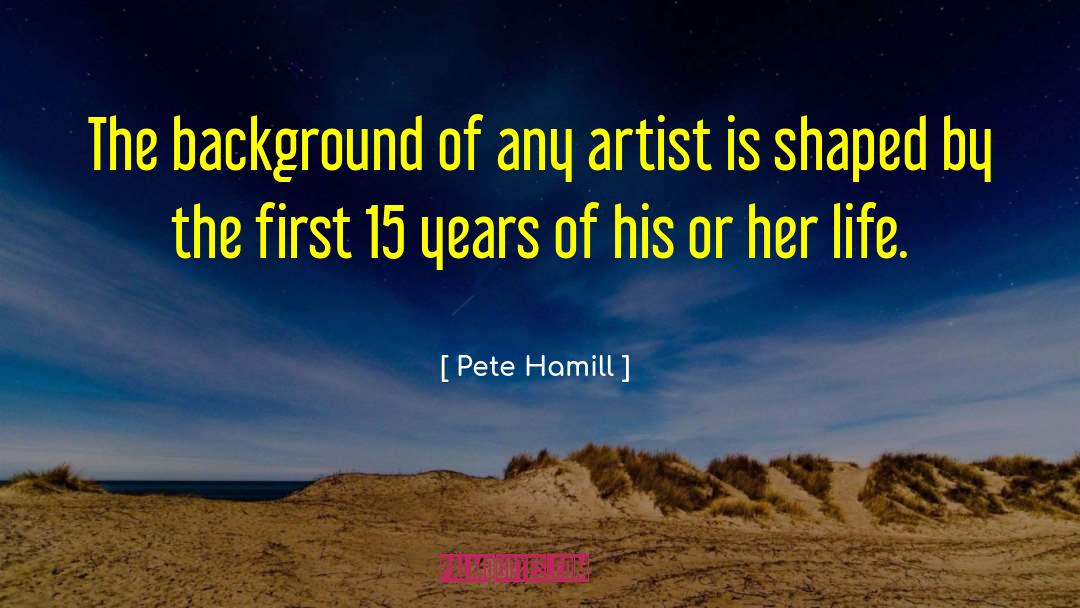 Merkulov Artist quotes by Pete Hamill