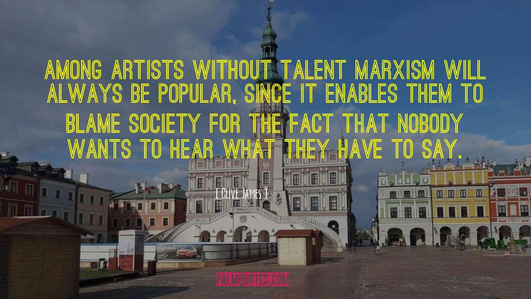 Merkulov Artist quotes by Clive James