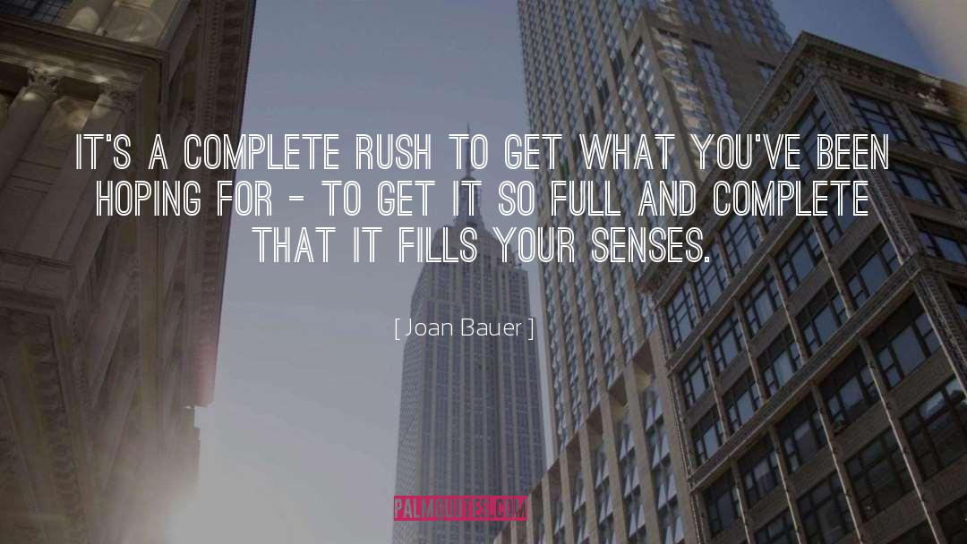 Merlie Rush quotes by Joan Bauer