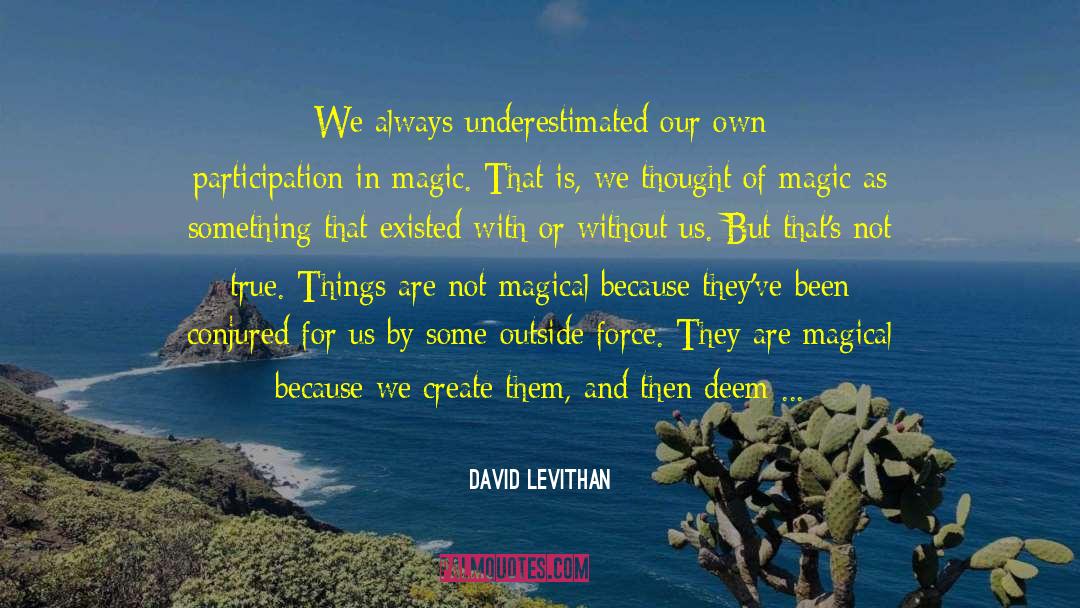 Mermaid Magic quotes by David Levithan