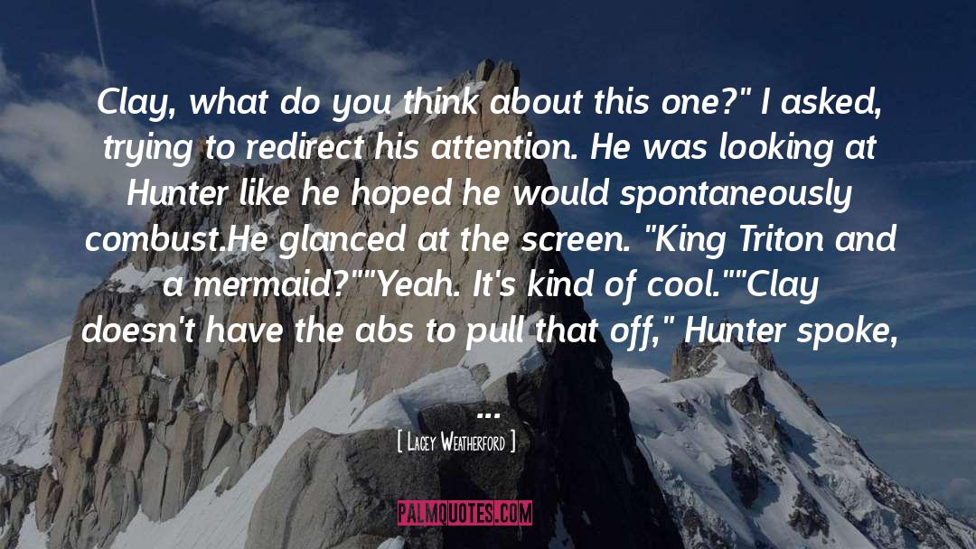 Mermaid quotes by Lacey Weatherford