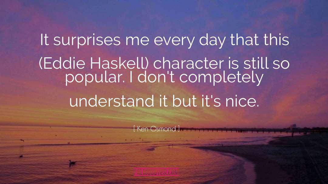 Merrie Haskell quotes by Ken Osmond