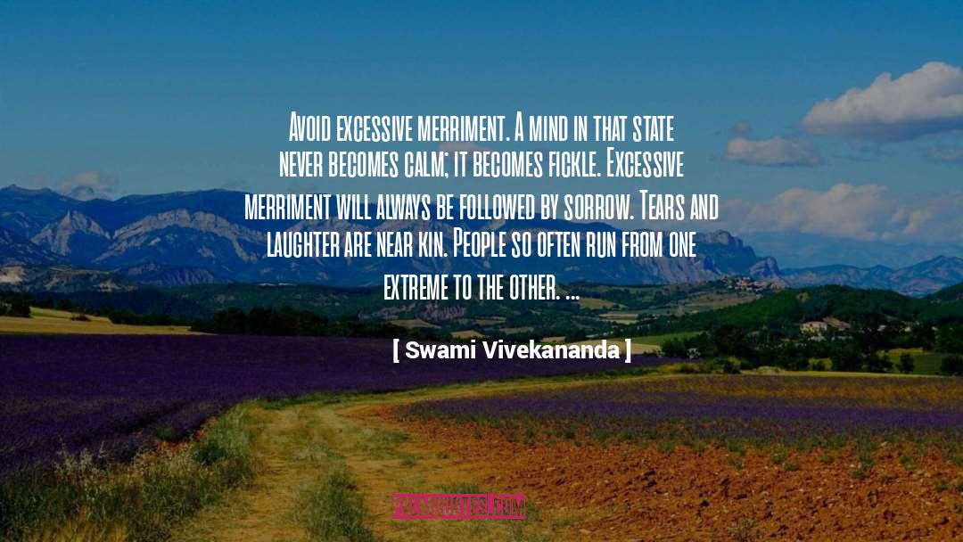 Merriment quotes by Swami Vivekananda