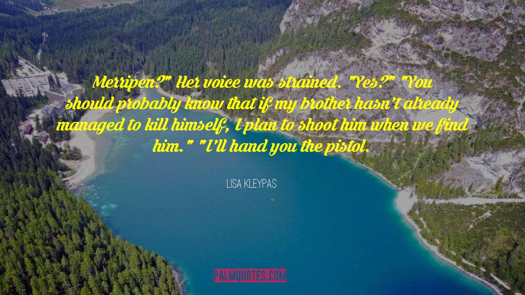 Merripen quotes by Lisa Kleypas