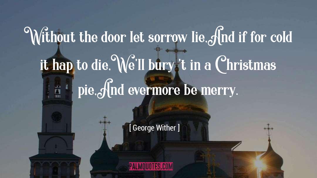 Merry Christmas quotes by George Wither