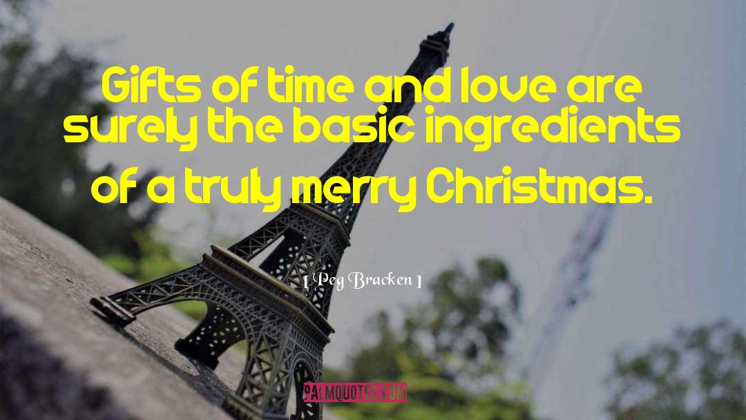 Merry Christmas quotes by Peg Bracken