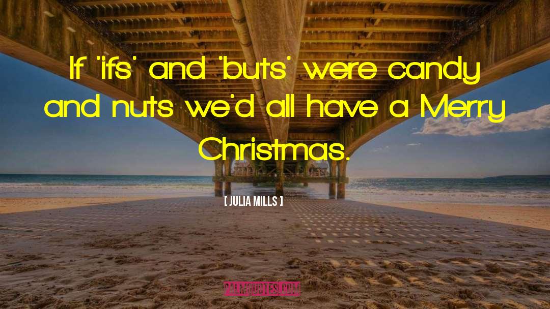 Merry Christmas quotes by Julia Mills