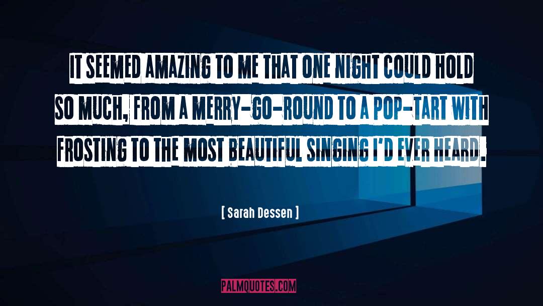 Merry Go Round quotes by Sarah Dessen