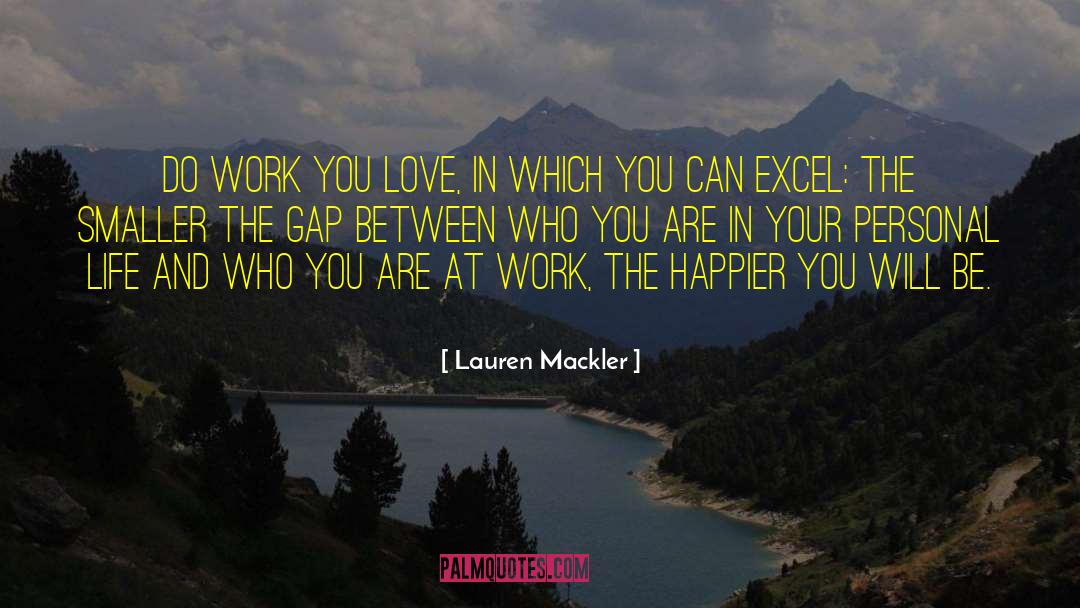 Merubah Excel quotes by Lauren Mackler