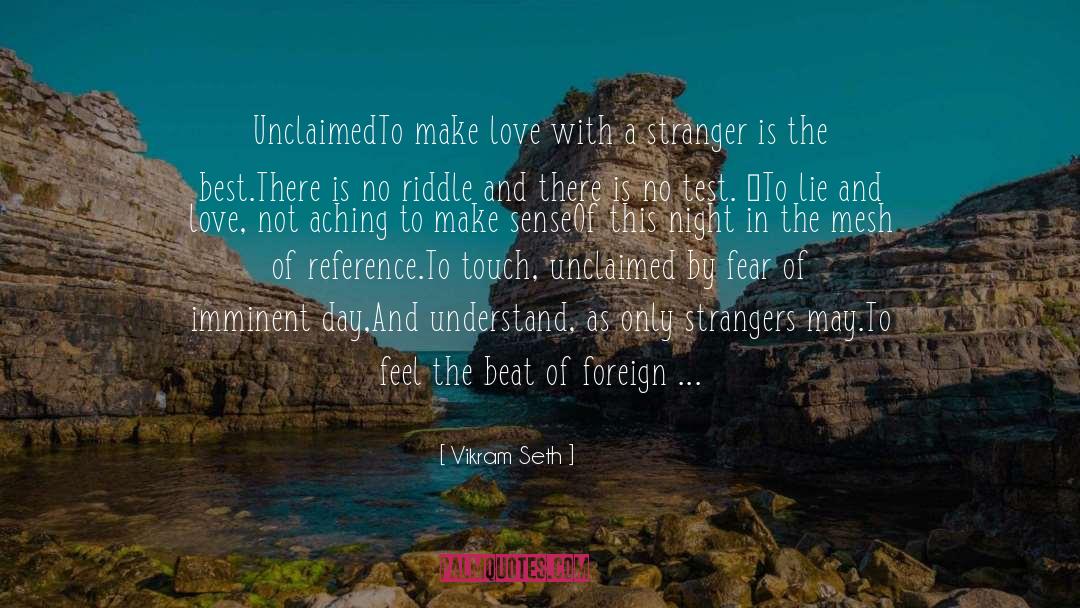 Mesh quotes by Vikram Seth