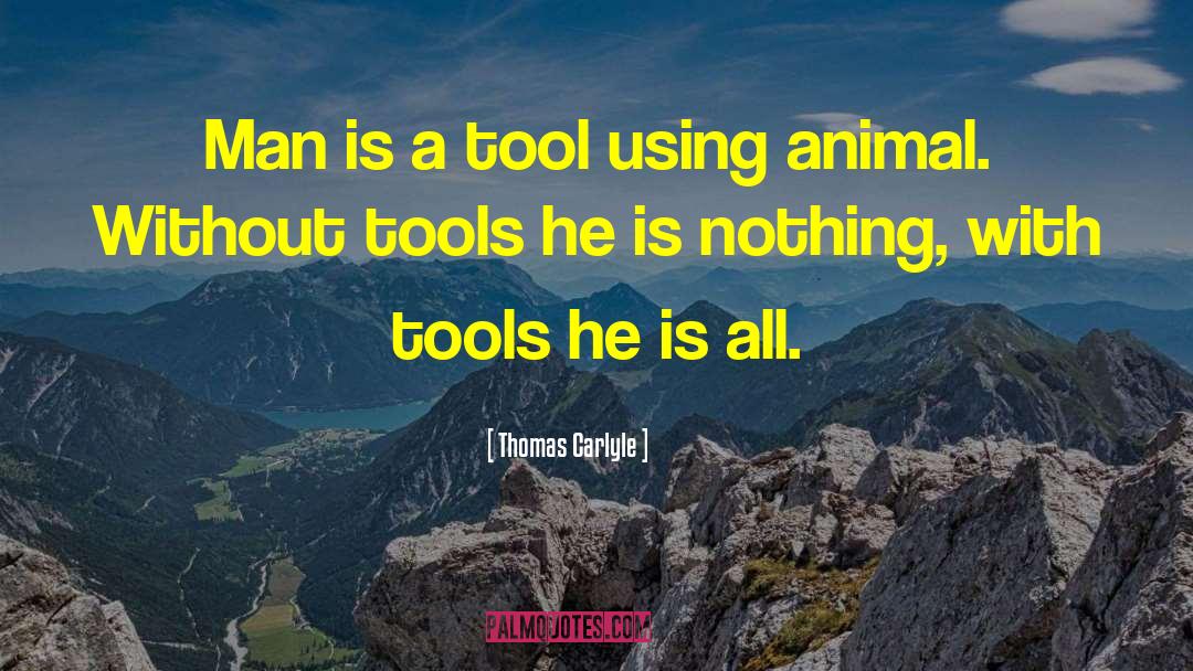 Mesher Tool quotes by Thomas Carlyle