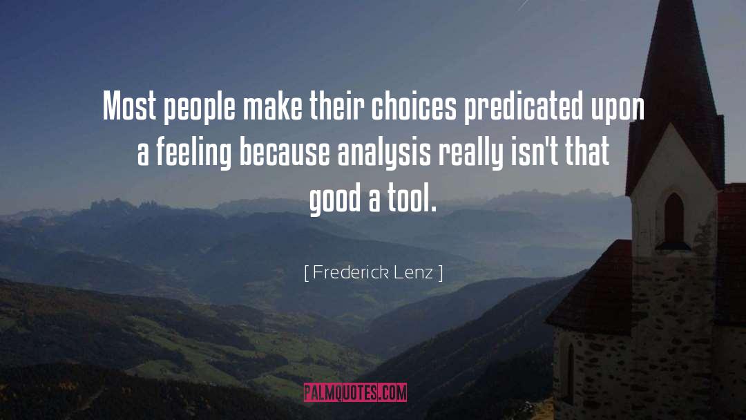 Mesher Tool quotes by Frederick Lenz