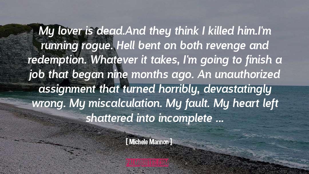 Mesickova Mast Na Hemoroidy quotes by Michele Mannon