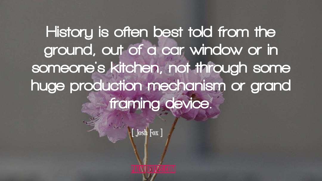 Mesler Kitchen quotes by Josh Fox