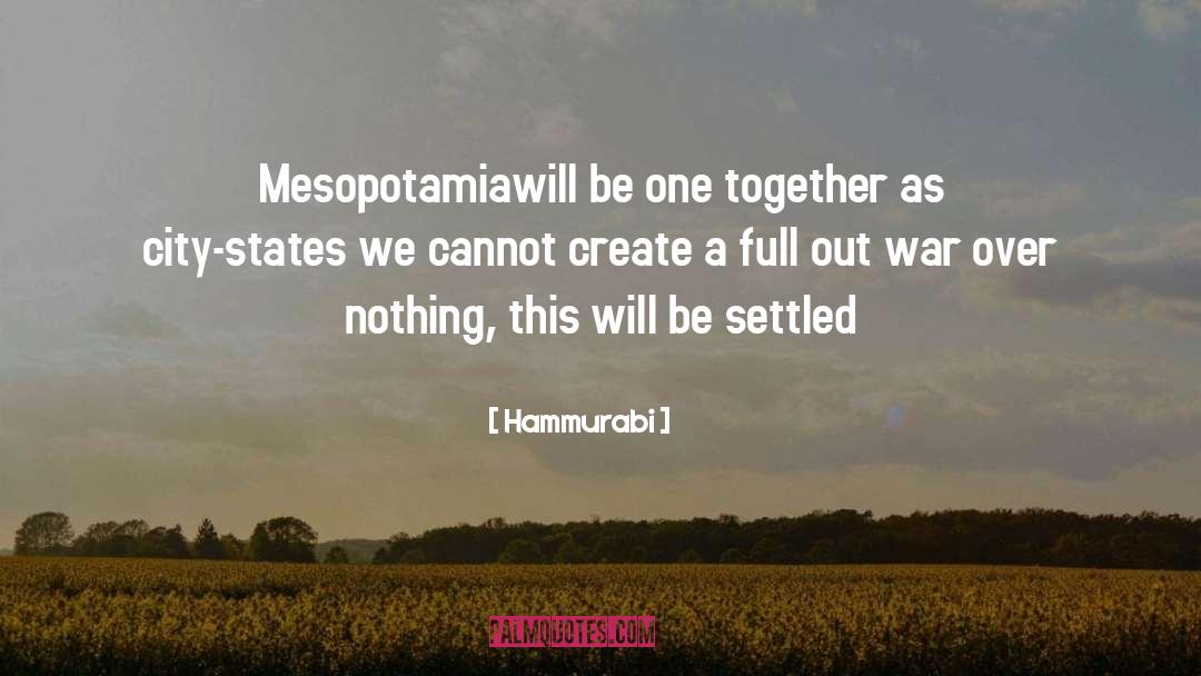 Mesopotamia quotes by Hammurabi