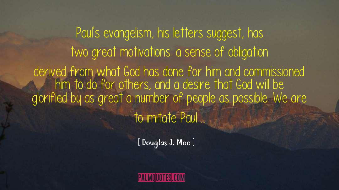 Message Of God quotes by Douglas J. Moo