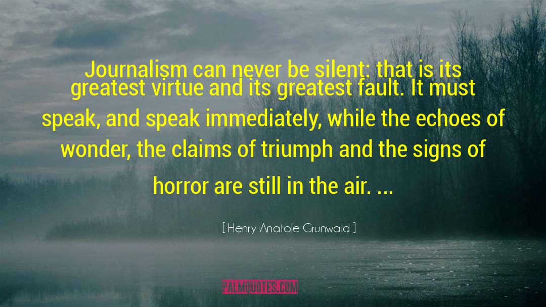 Message Of Triumph quotes by Henry Anatole Grunwald