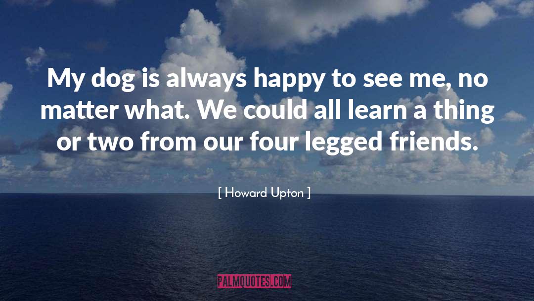 Messages From Pets quotes by Howard Upton