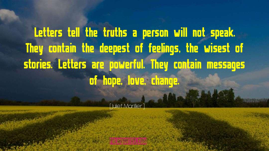 Messages Of Hope quotes by Juliet Marillier