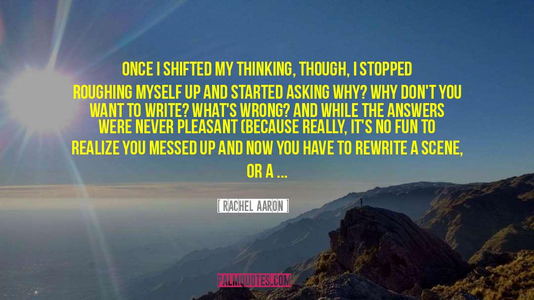 Messed Up quotes by Rachel Aaron