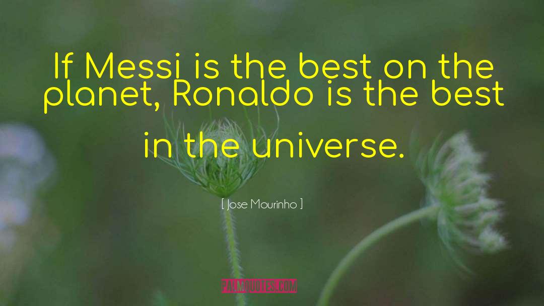 Messi quotes by Jose Mourinho