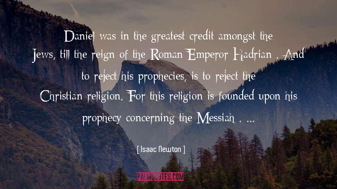 Messiah quotes by Isaac Newton
