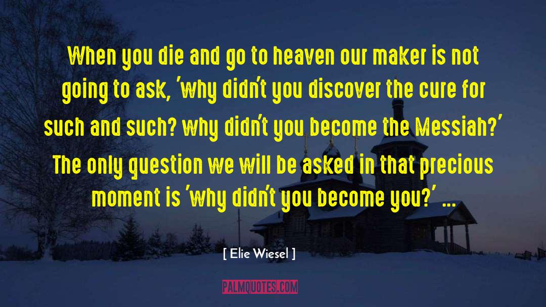 Messiah S Handbook quotes by Elie Wiesel