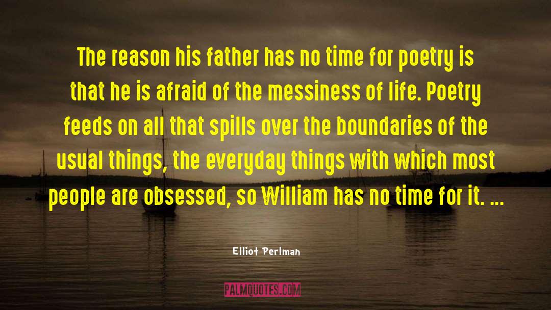 Messiness quotes by Elliot Perlman