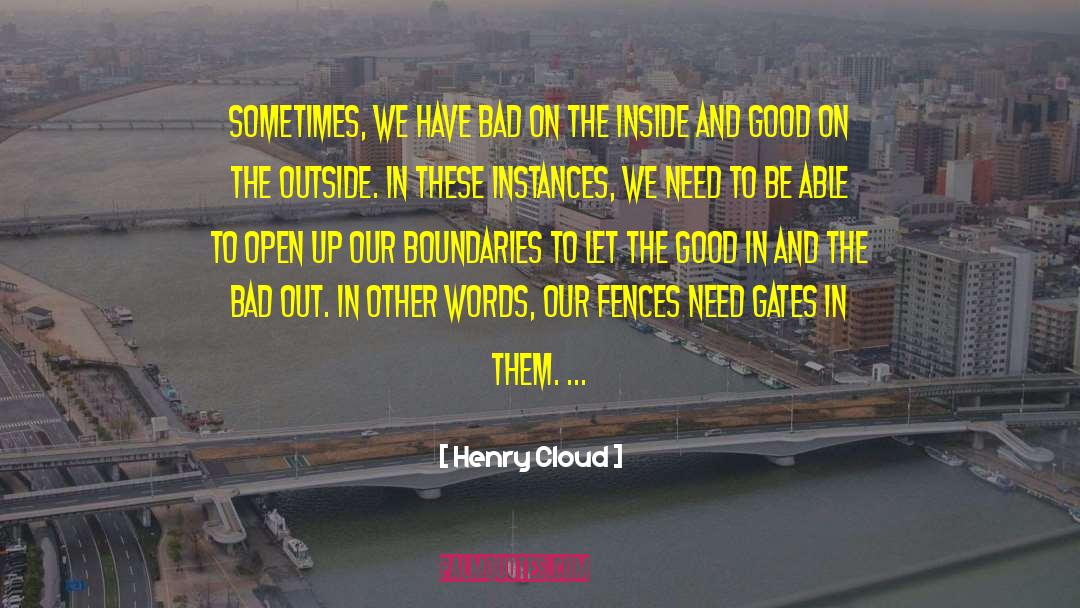 Messing Up Relationships quotes by Henry Cloud