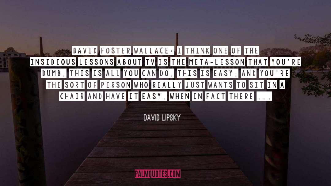 Meta quotes by David Lipsky