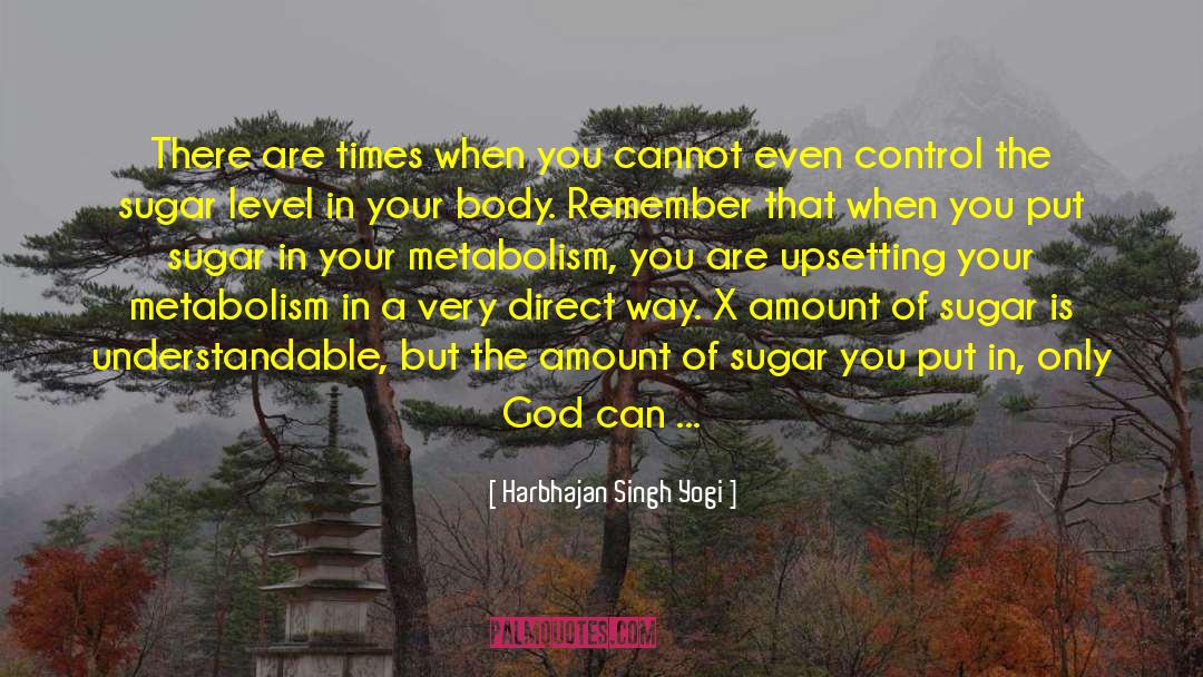 Metabolism quotes by Harbhajan Singh Yogi