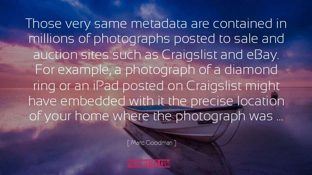 Metadata quotes by Marc Goodman