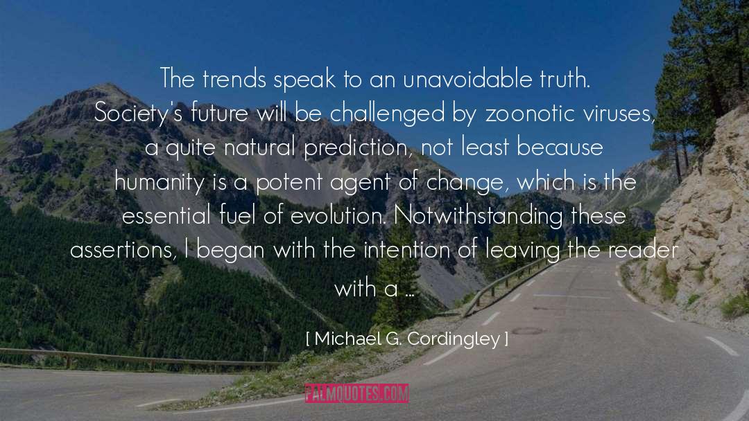 Metagenome quotes by Michael G. Cordingley