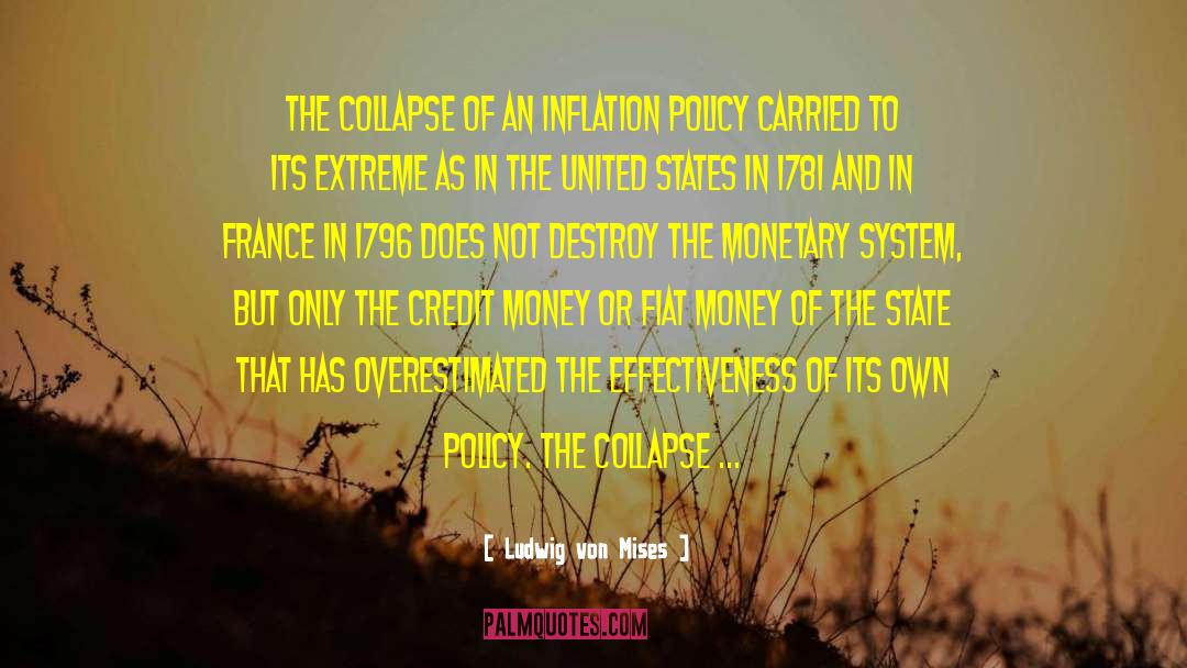 Metallic quotes by Ludwig Von Mises