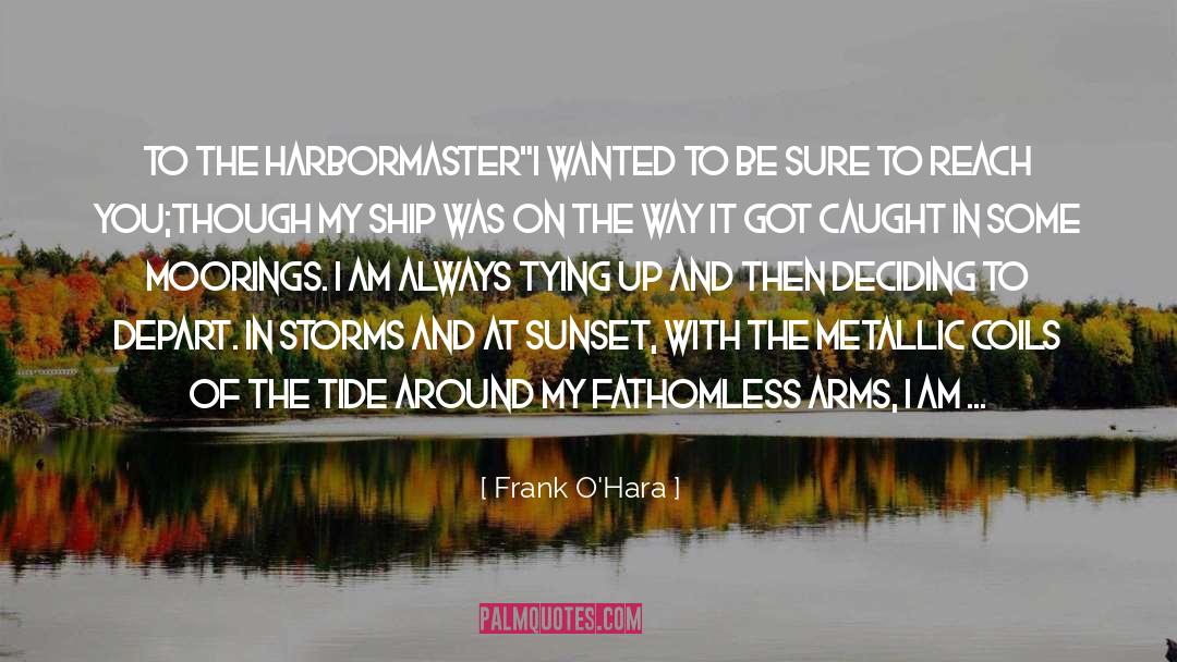 Metallic quotes by Frank O'Hara