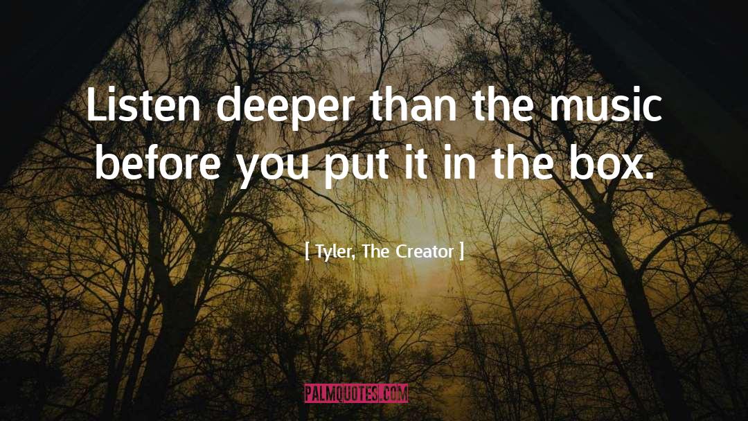Metallicas Music Box Sets quotes by Tyler, The Creator