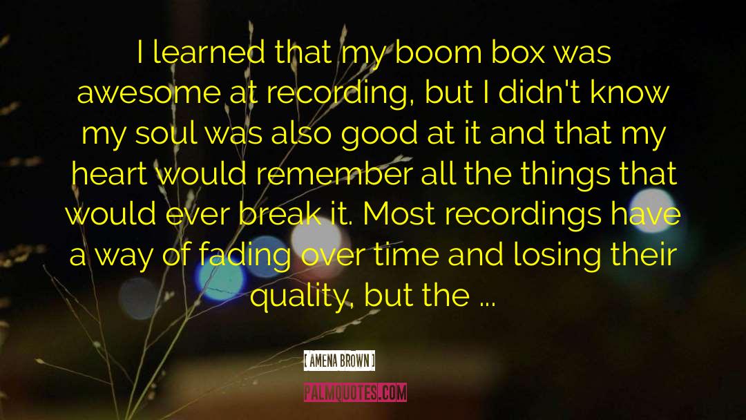 Metallicas Music Box Sets quotes by Amena Brown