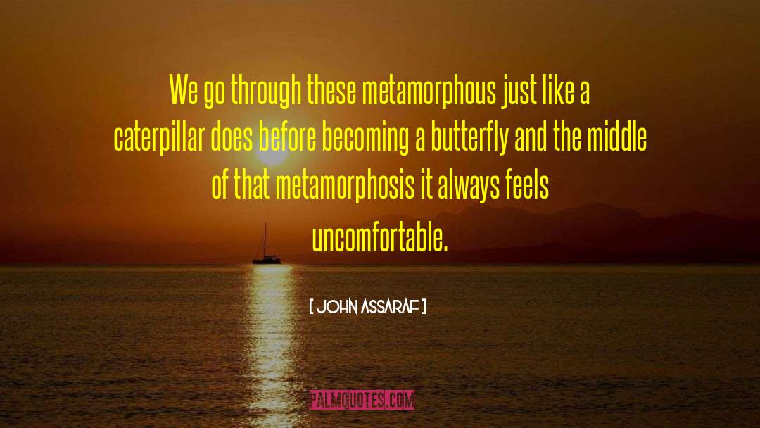 Metamorphosis quotes by John Assaraf