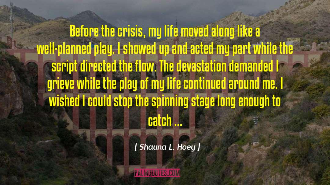 Metaphorical Devastation quotes by Shauna L. Hoey