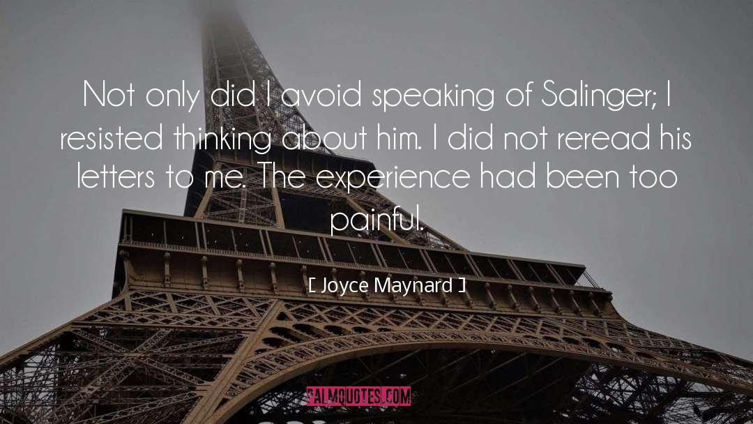 Metaphorically Speaking quotes by Joyce Maynard