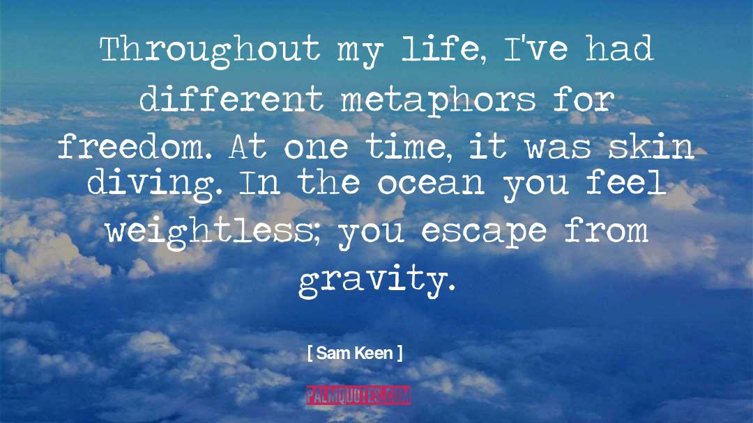 Metaphors For Creativity quotes by Sam Keen