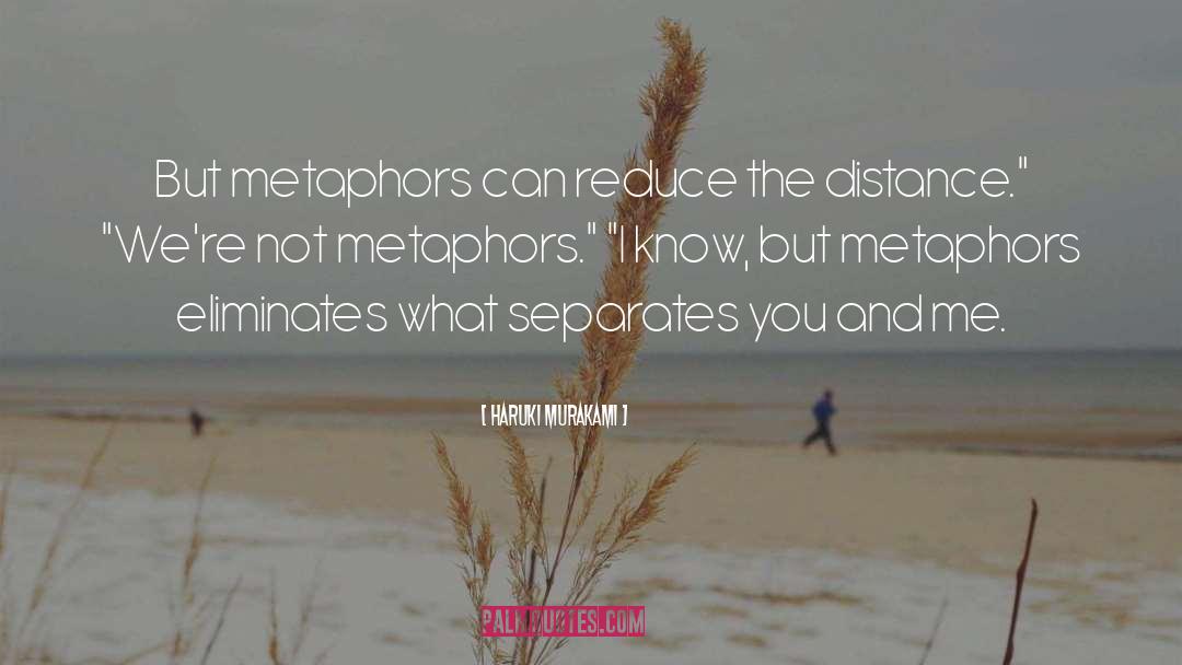 Metaphors quotes by Haruki Murakami